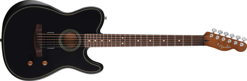 Acoustasonic Standard Series Telecaster Black